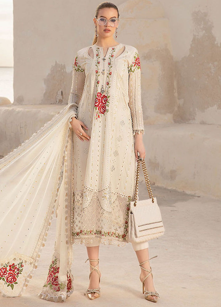 Maria B Embroidered  Suits Unstitched 3 Piece MB24LL 12A - Luxury Lawn Collection