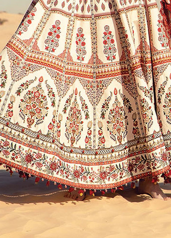 Maria B Embroidered  Suits Unstitched 3 Piece MB24LL 13A - Luxury Lawn Collection