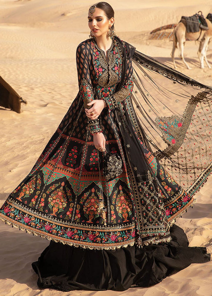 Maria B Embroidered  Suits Unstitched 3 Piece MB24LL 13B - Luxury Lawn Collection