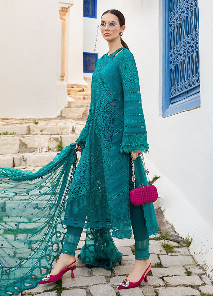 Maria B Embroidered  Suits Unstitched 3 Piece MB24LL 2A - Luxury Lawn Collection