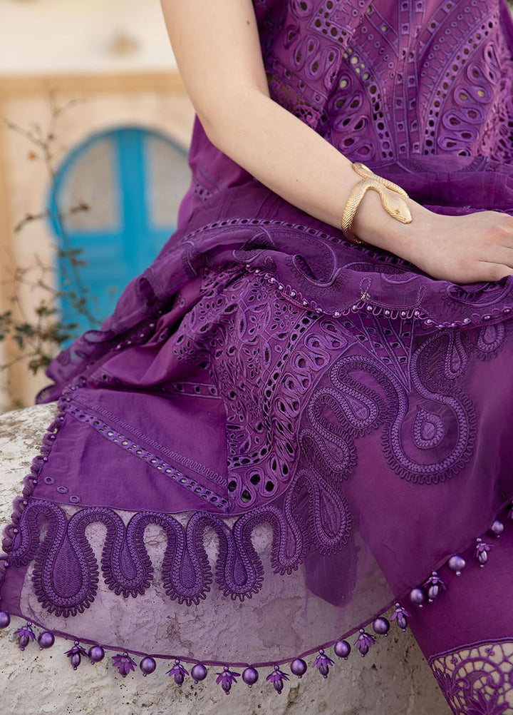 Maria B Embroidered  Suits Unstitched 3 Piece MB24LL 2B - Luxury Lawn Collection