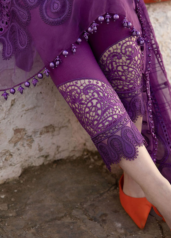 Maria B Embroidered  Suits Unstitched 3 Piece MB24LL 2B - Luxury Lawn Collection