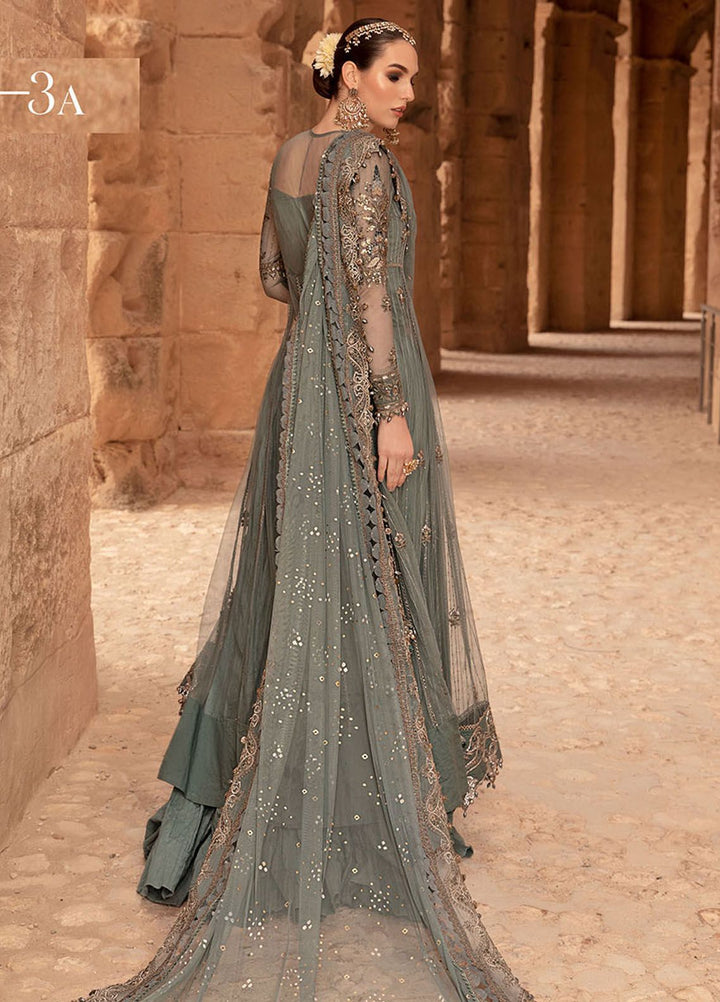 Maria B Embroidered  Suits Unstitched 3 Piece MB24LL 3A - Luxury Lawn Collection