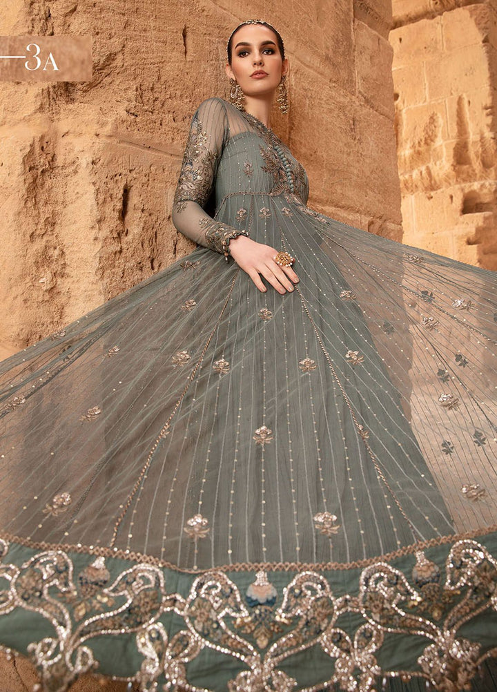 Maria B Embroidered  Suits Unstitched 3 Piece MB24LL 3A - Luxury Lawn Collection