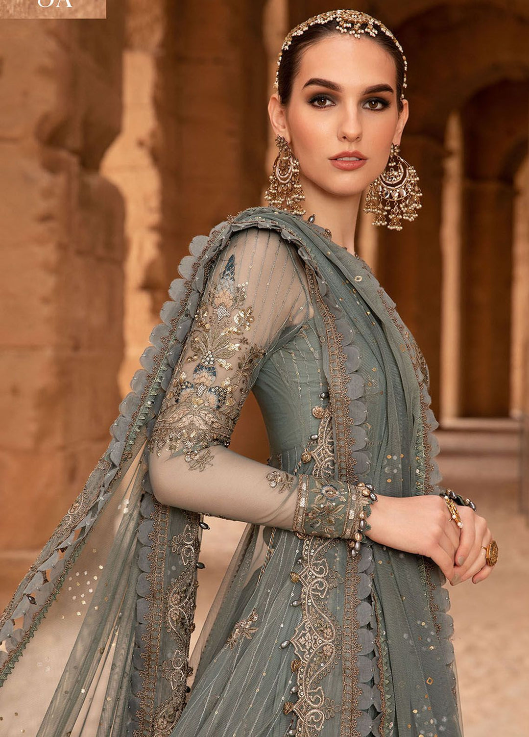 Maria B Embroidered  Suits Unstitched 3 Piece MB24LL 3A - Luxury Lawn Collection