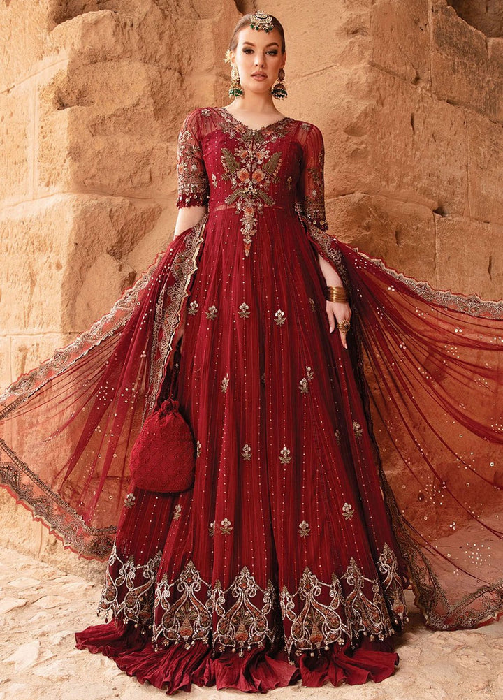 Maria B Embroidered  Suits Unstitched 3 Piece MB24LL 3B - Luxury Lawn Collection