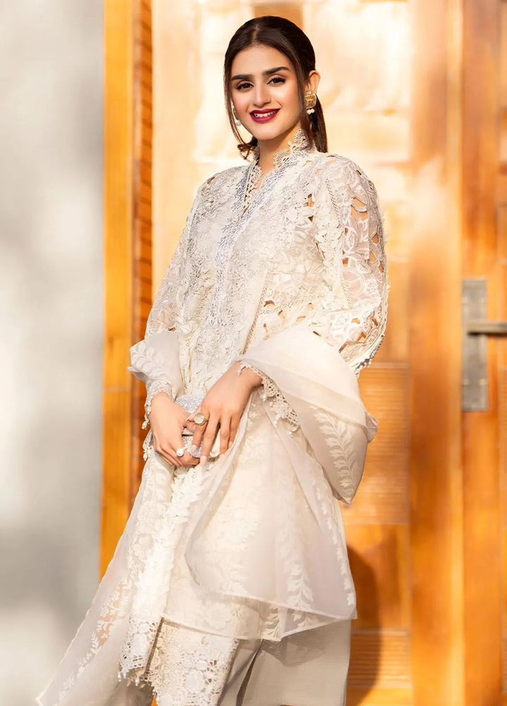 Maria B Embroidered  Suits Unstitched 3 Piece MB24LL 9A - Luxury Lawn Collection