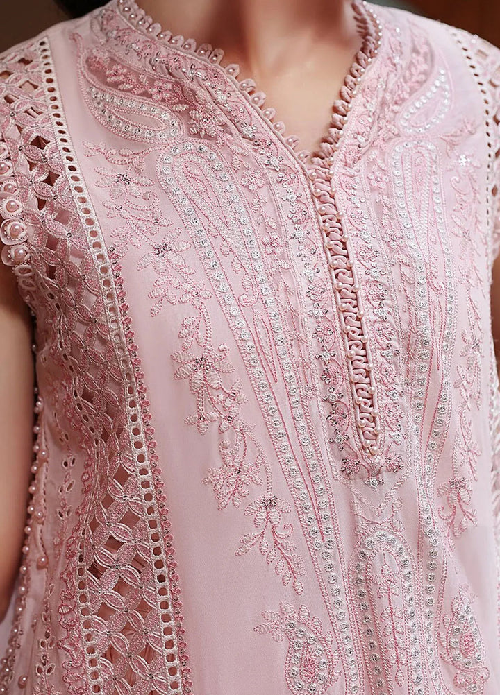 Maria B Embroidered Suits Unstitched 3 Piece MB25VL D-11A - Luxury Collection