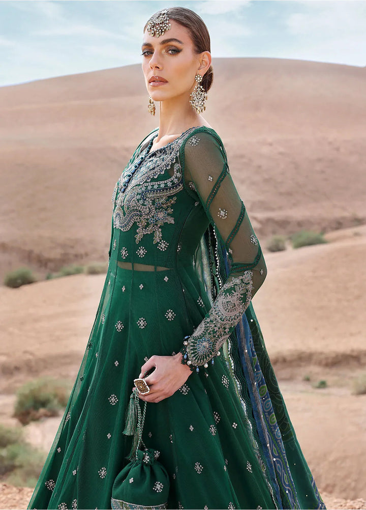 Maria B Embroidered Suits Unstitched 3 Piece MB25VL D-7A - Luxury Collection