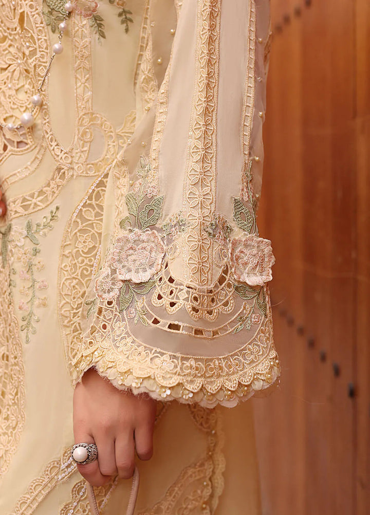 Maria B Embroidered Suits Unstitched 3 Piece MB25VL D-9A - Luxury Collection