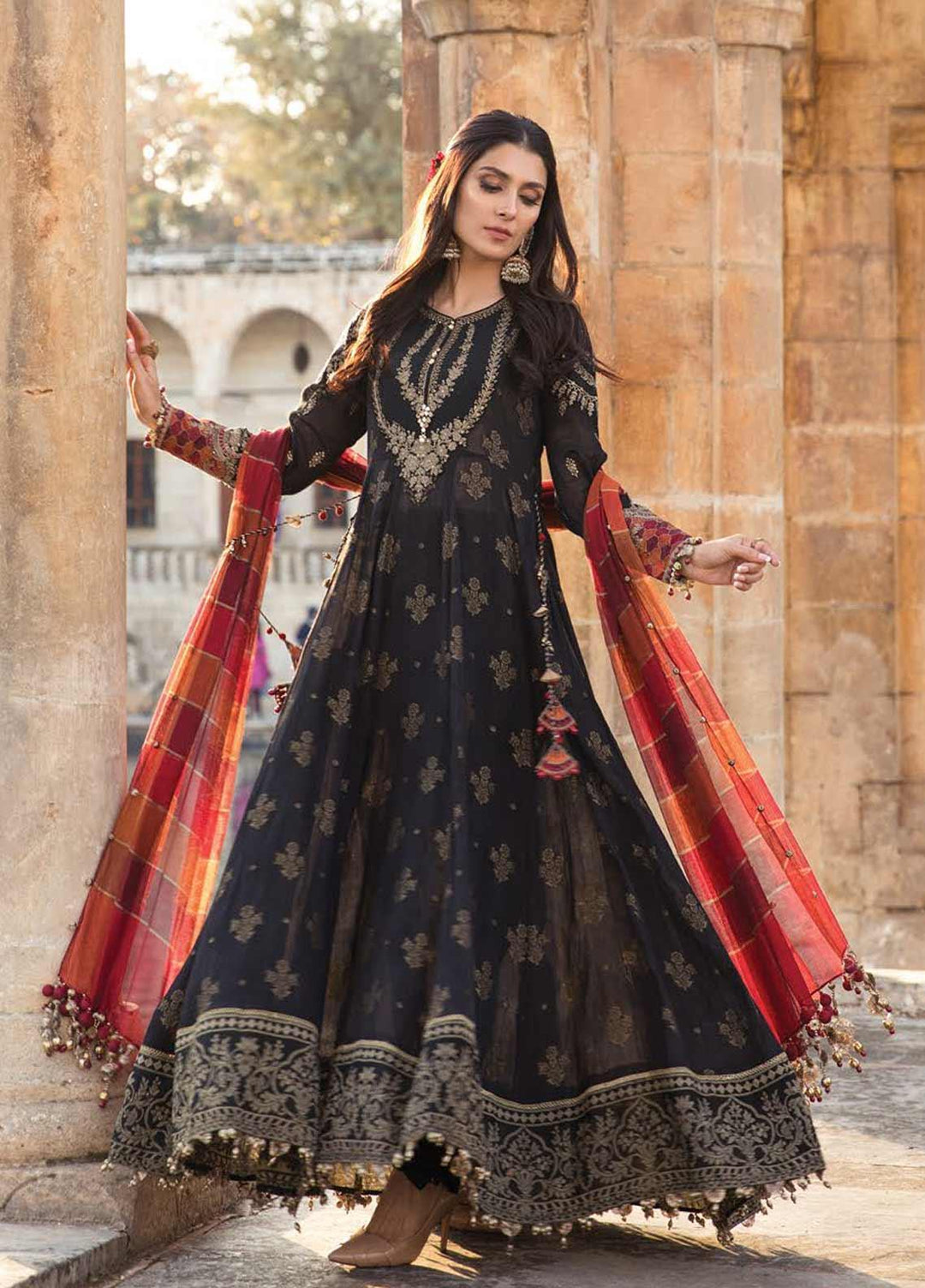 Maria B Embroidered Jacquard Suits Unstitched 3 Piece MB21L 4-B - Summer Collection