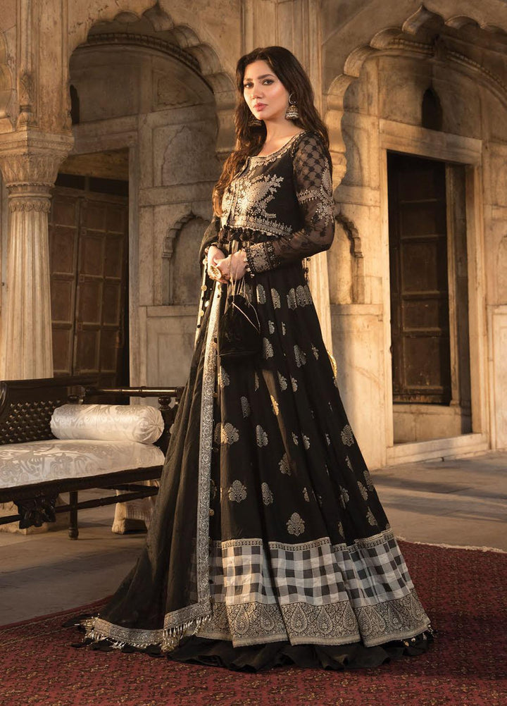 Mein Teri Aan By Maria B Embroidered Lawn Suits Unstitched 3 Piece MB22MT 6B - Summer Collection