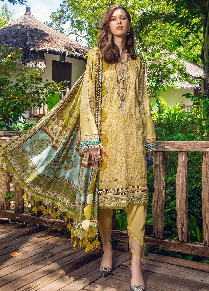 Mprints By Maria B Embroidered Lawn Suits Unstitched 3 Piece MB22MP MPT-1401-A - Eid Collection