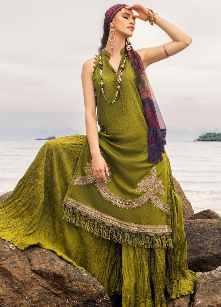 Mprints By Maria B Embroidered Lawn Suits Unstitched 3 Piece MB22MP MPT-1406-A - Eid Collection