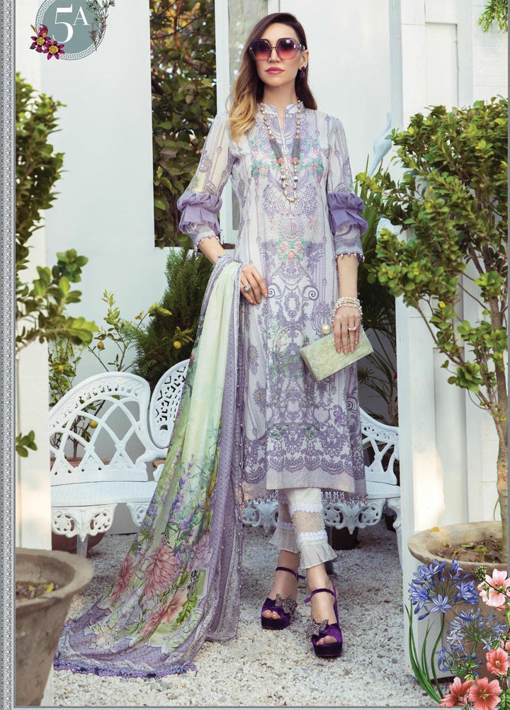 Mprints by Maria B Printed Lawn Suits Unstitched 3 Piece MB21MP 5A - Summer Collection
