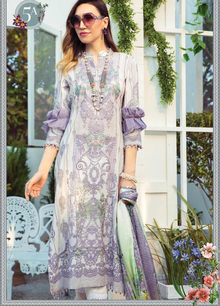 Mprints by Maria B Printed Lawn Suits Unstitched 3 Piece MB21MP 5A - Summer Collection