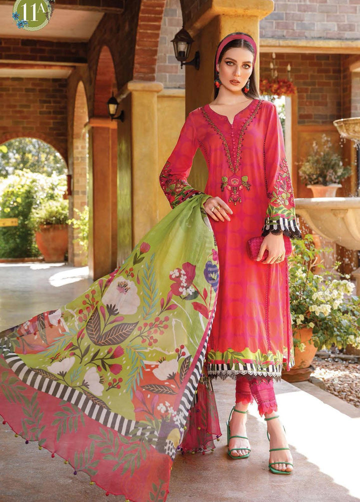 Mprints By Maria B Printed Lawn Suits Unstitched 3 Piece MB23MP 11A - Summer Collection