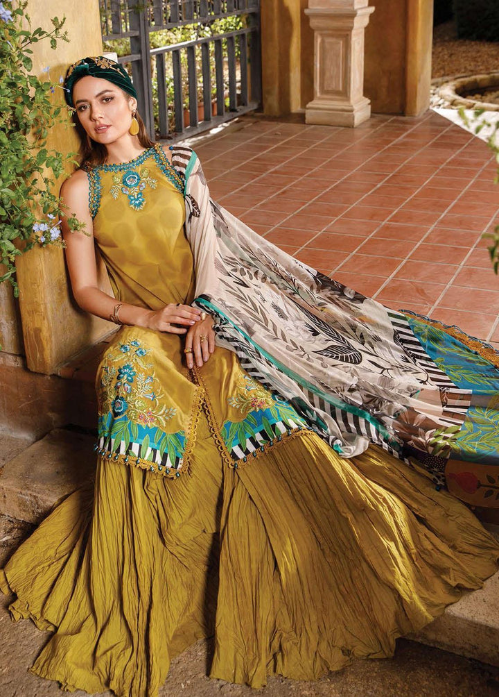 Mprints By Maria B Printed Lawn Suits Unstitched 3 Piece MB23MP 11B - Summer Collection