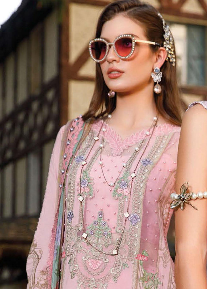 Mprints By Maria B Printed Lawn Suits Unstitched 3 Piece MB23MP 13A - Summer Collection