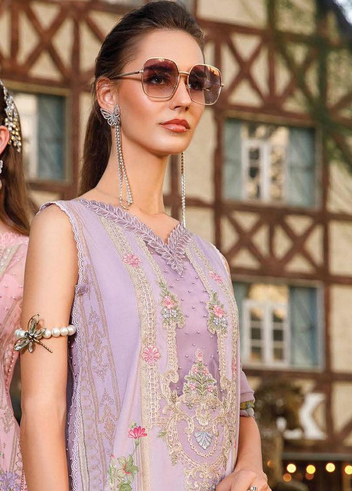 Mprints By Maria B Printed Lawn Suits Unstitched 3 Piece MB23MP 13B - Summer Collection