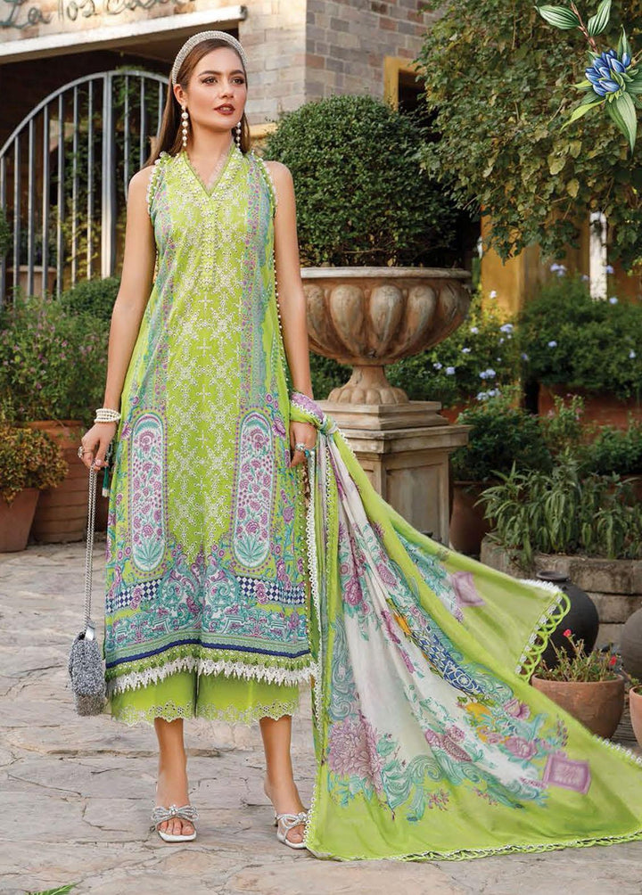 Mprints By Maria B Printed Lawn Suits Unstitched 3 Piece MB23MP 5A - Summer Collection