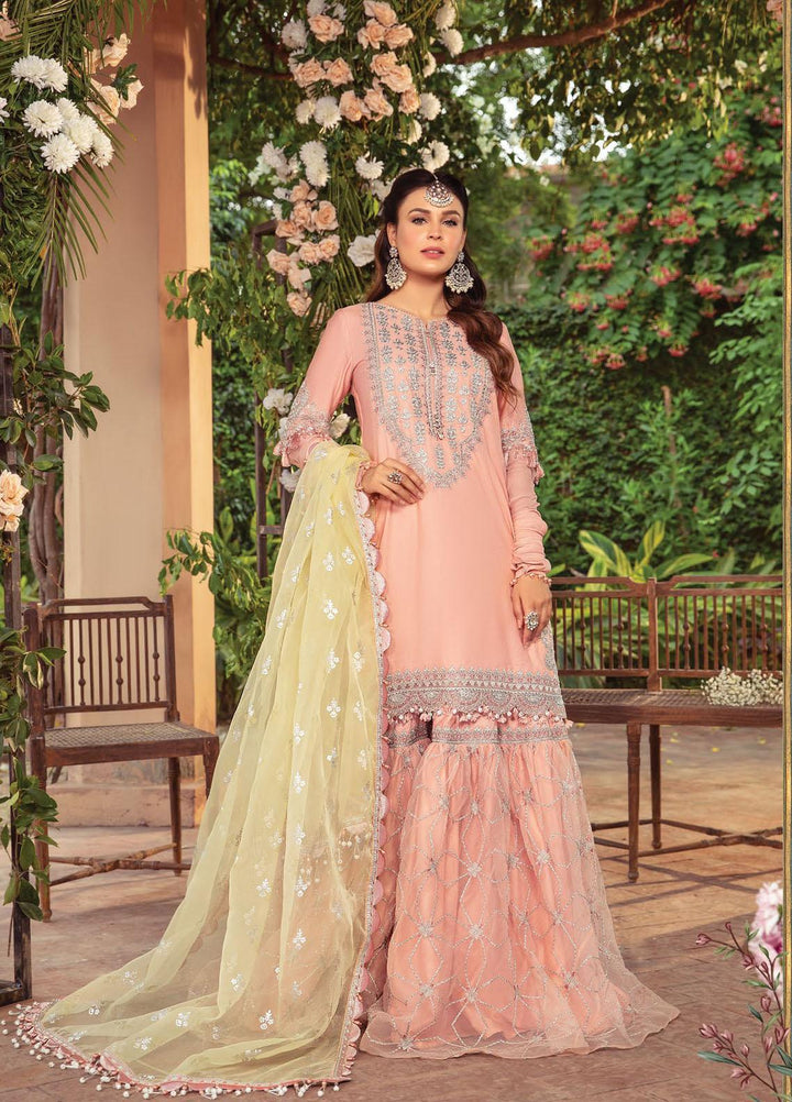Maria B Embroidered Cotton Satin Suits Unstitched 3 Piece MB21SU D-05 - Festive Collection