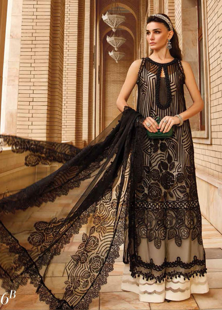 Voyage A Luxe By Maria B Embroidered Lawn Suits Unstitched 3 Piece MB23V 6B - Eid Collection