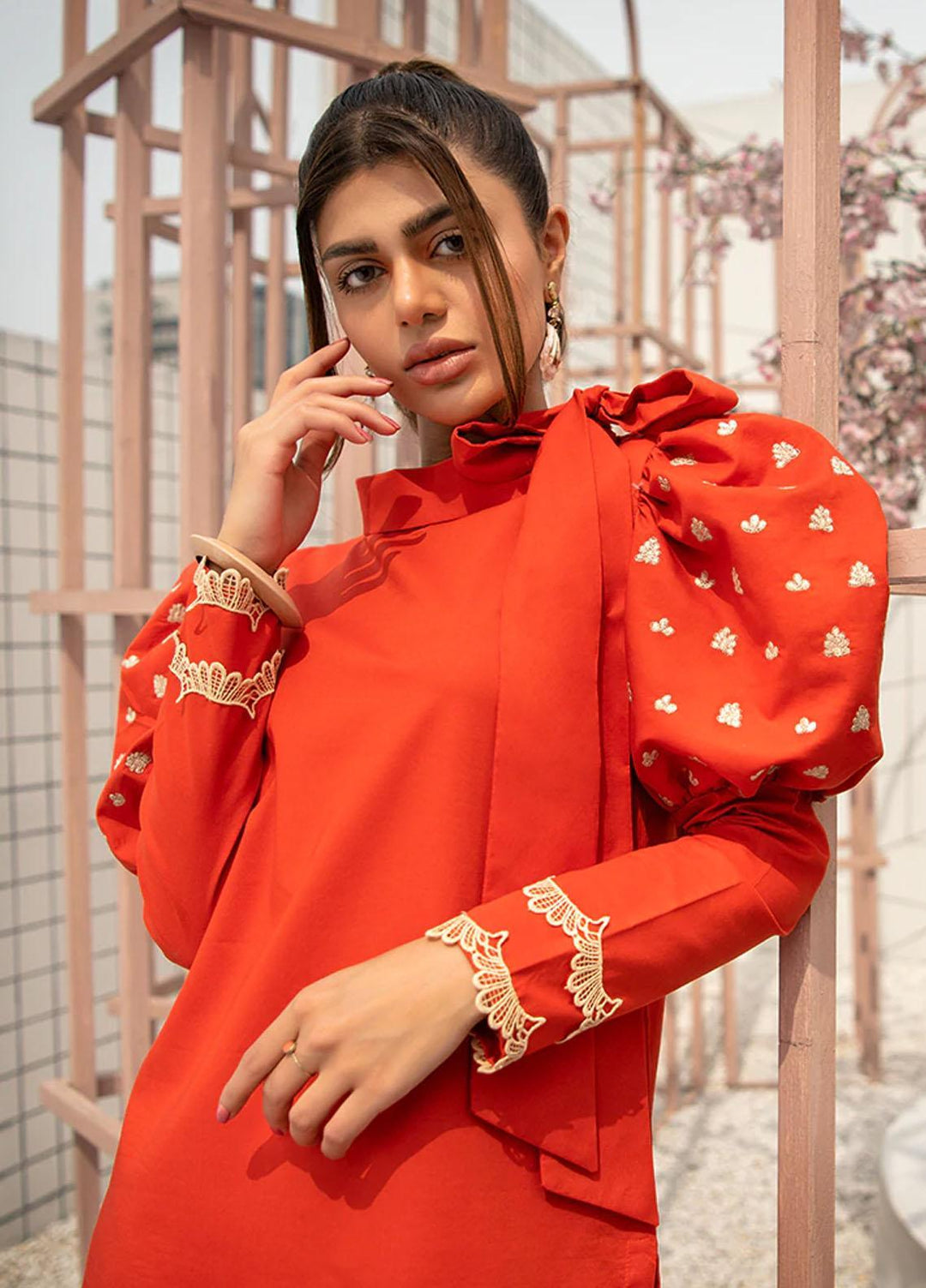 Maria Osama Khan Casual Pret  Lawn 2 Piece MOK22CB FARO