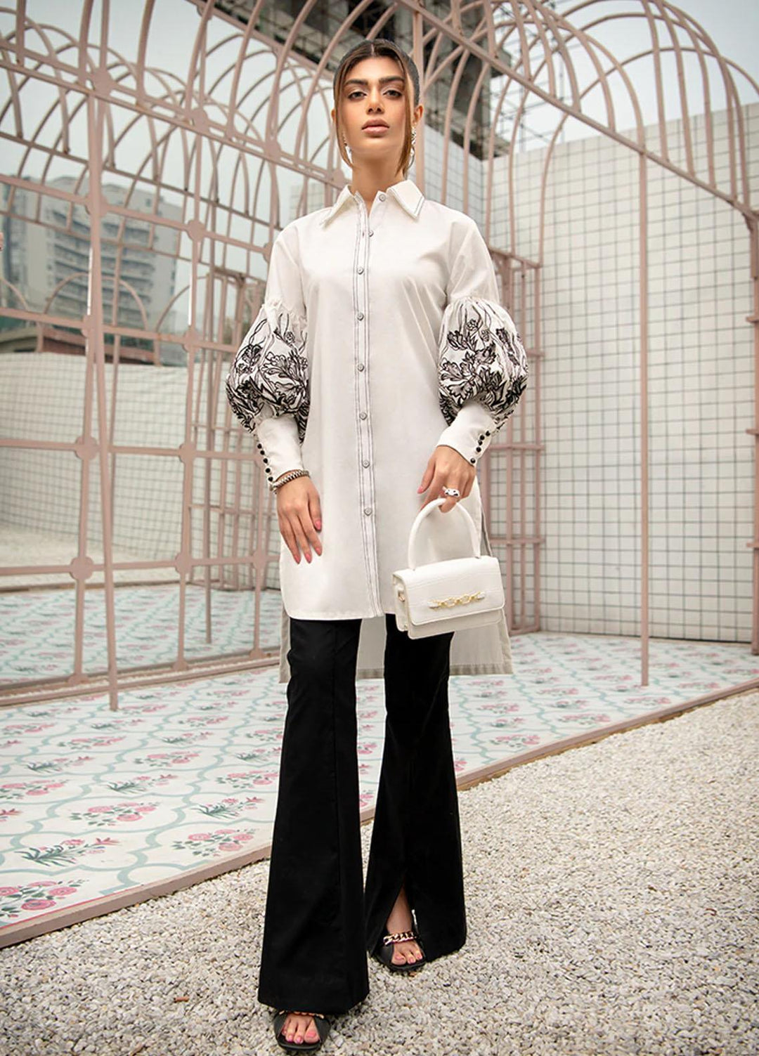 Maria Osama Khan Casual Pret  Lawn 2 Piece MOK22CB DENISE