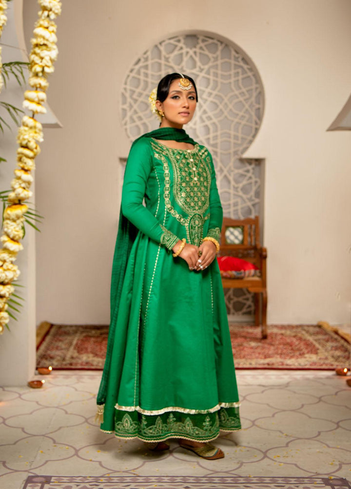 Maria Osama Khan Luxury Pret  Cotton 3 Piece Suit MOK22PN SHAJAR