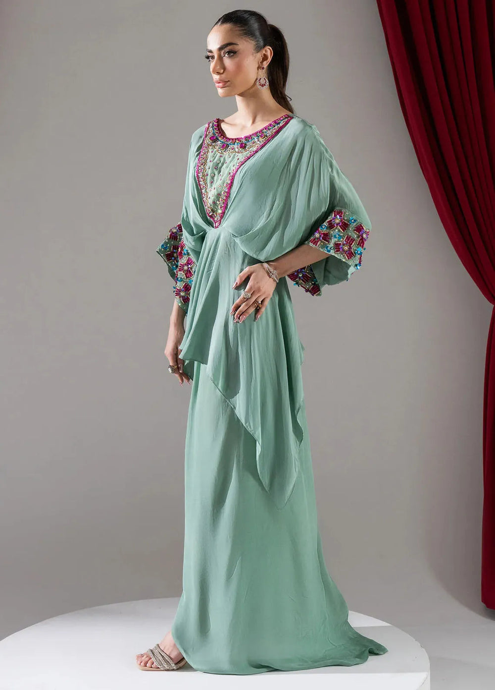 Maria Osama Khan Pret Embroidered Grip 2 Piece Suit Astra