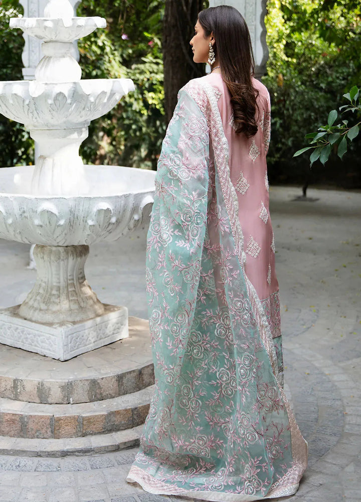 Maria Osama Khan Pret Embroidered Grip 3 Piece Suit Champa