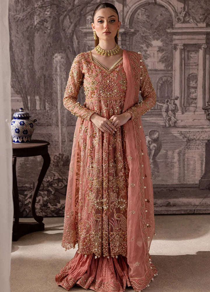 Maria Osama Khan Pret Embroidered Organza 3 Piece Suit Alera
