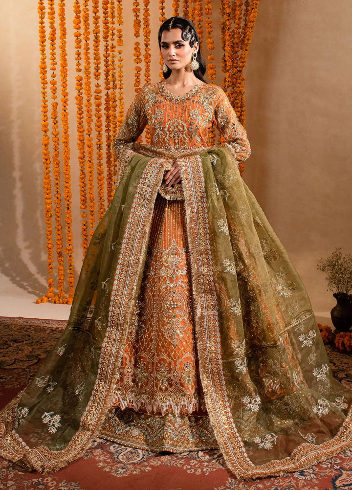 Maria Osama Khan Pret Embroidered Organza 3 Piece Suit Anchal