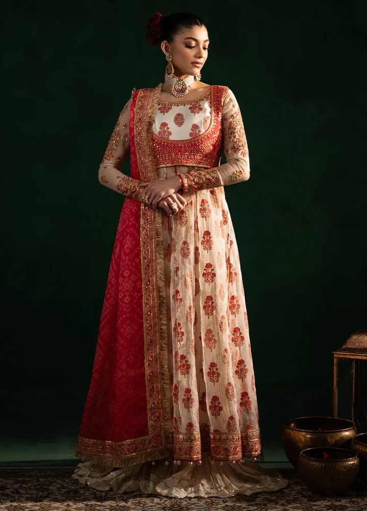 Maria Osama Khan Pret Embroidered Organza 4 Piece Suit Noor-e-Jashan