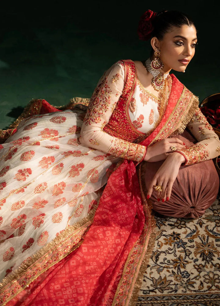 Maria Osama Khan Pret Embroidered Organza 4 Piece Suit Noor-e-Jashan