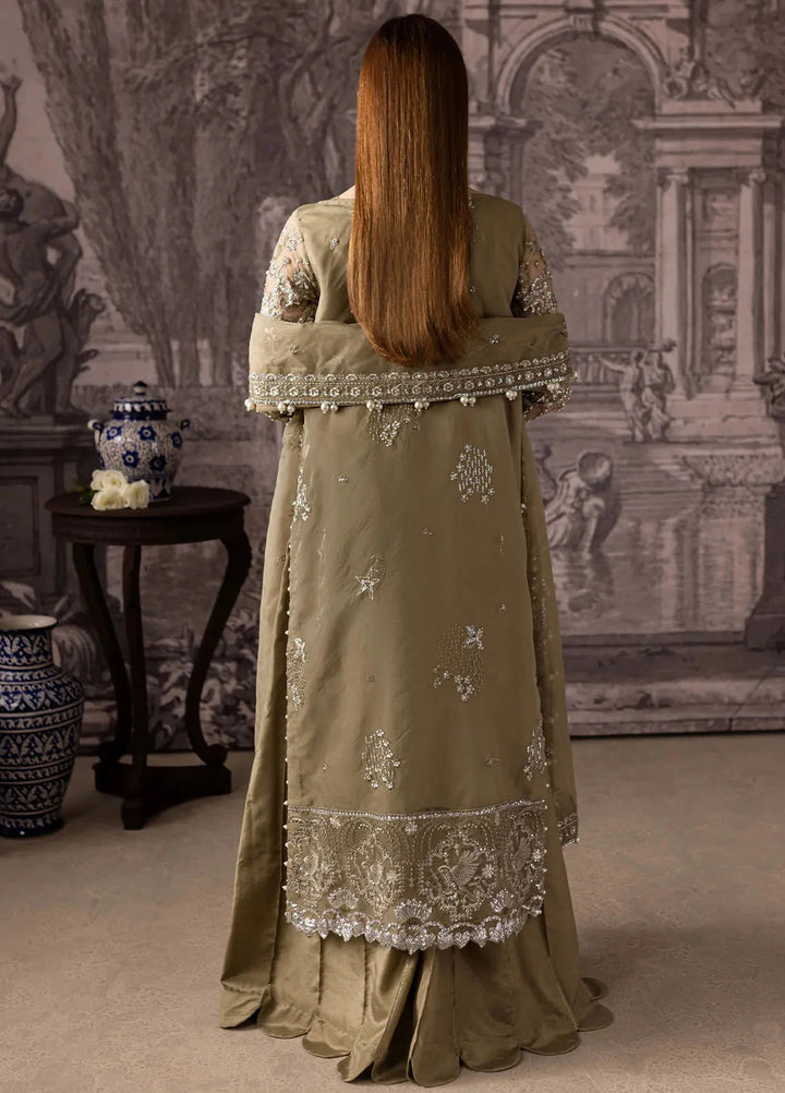 Maria Osama Khan Pret Embroidered Organza 4 Piece Suit Oraya
