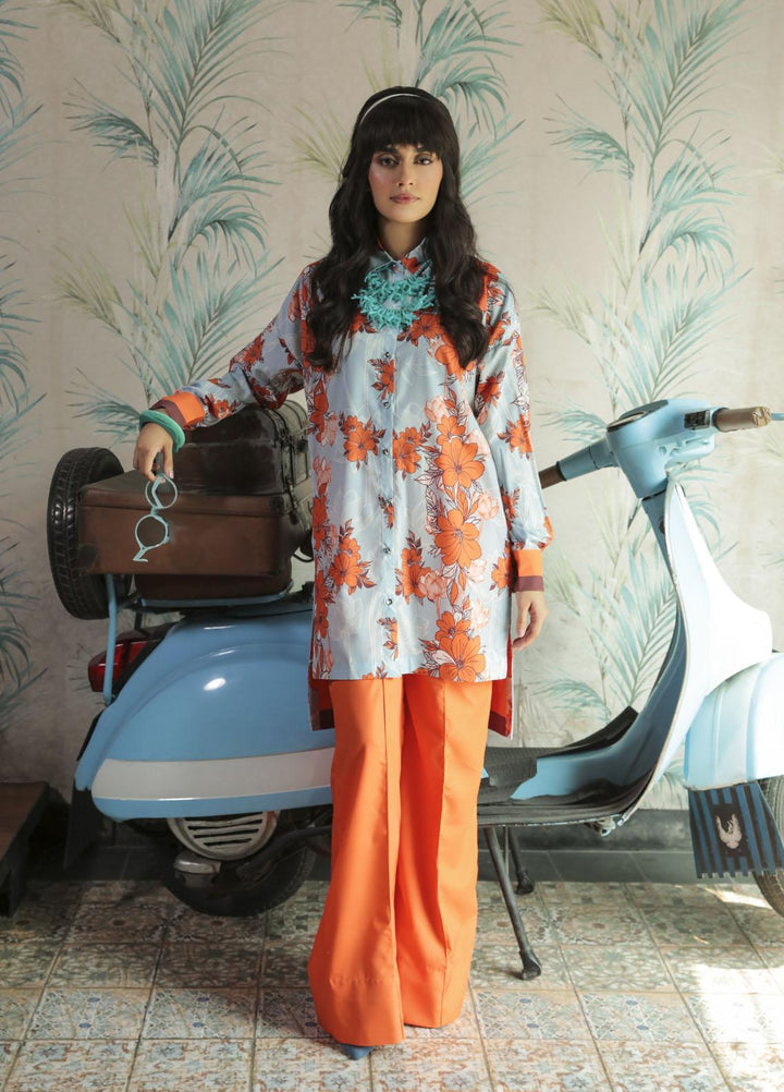 Maria Osama Khan Casual Pret  Grip 2 Piece Suit MOK22RT Diana