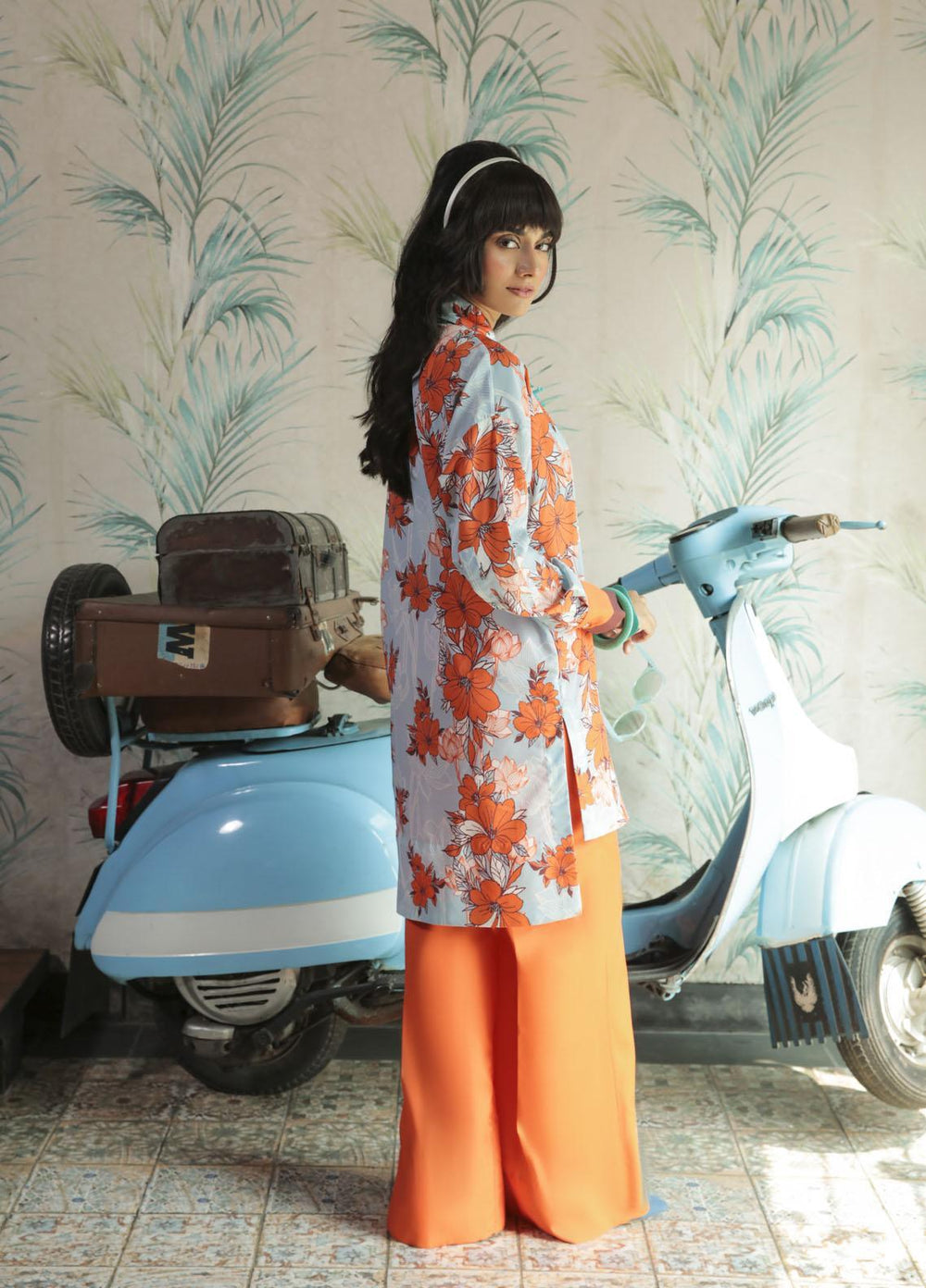 Maria Osama Khan Casual Pret  Grip 2 Piece Suit MOK22RT Diana