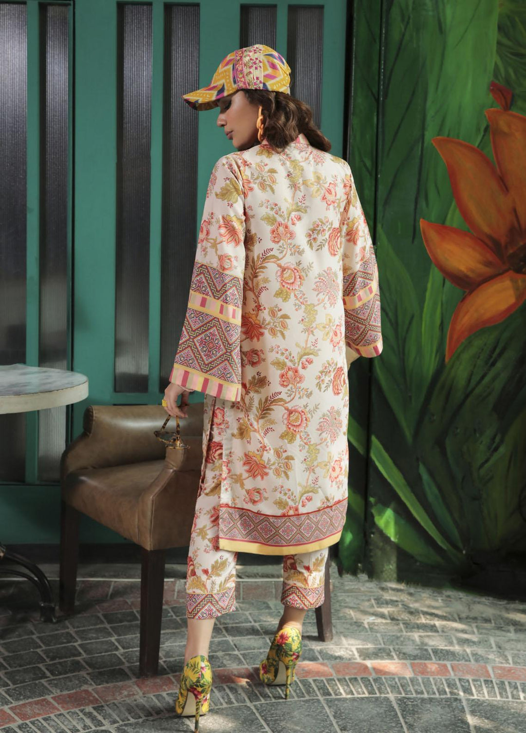 Maria Osama Khan Casual Pret  Grip 2 Piece Suit MOK22RT Loren