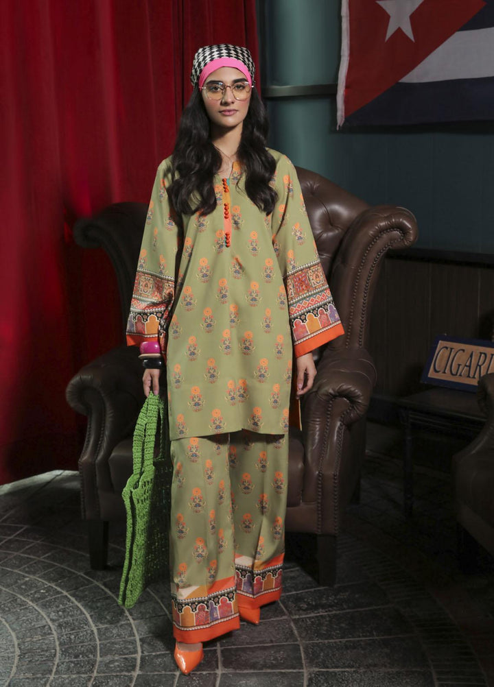 Maria Osama Khan Casual Pret  Grip 2 Piece Suit MOK22RT Susan