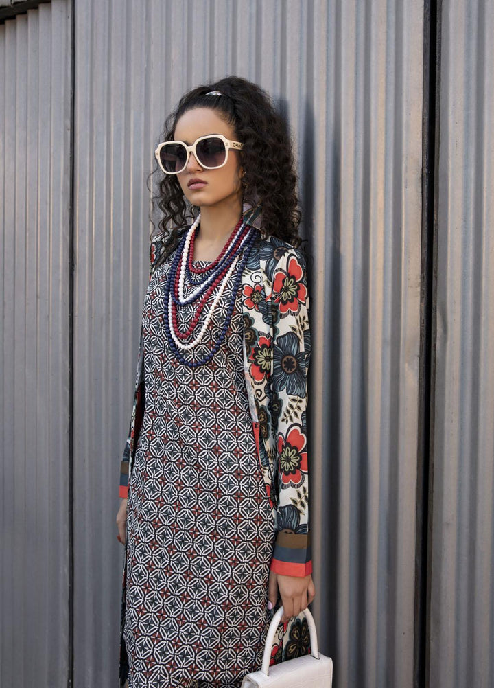 Maria Osama Khan Casual Pret  Grip 2 Piece Dress MOK23TR-2 Belle