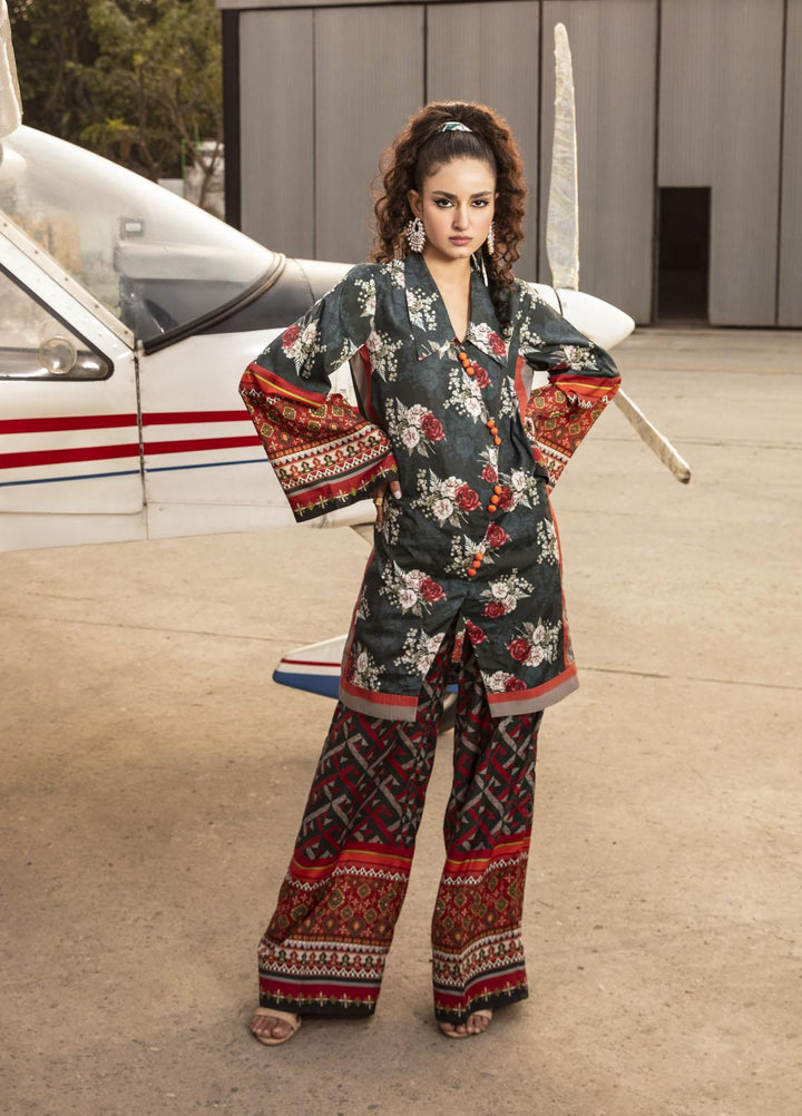 Maria Osama Khan Casual Pret  Grip 2 Piece Dress MOK23TR-2 Urbane