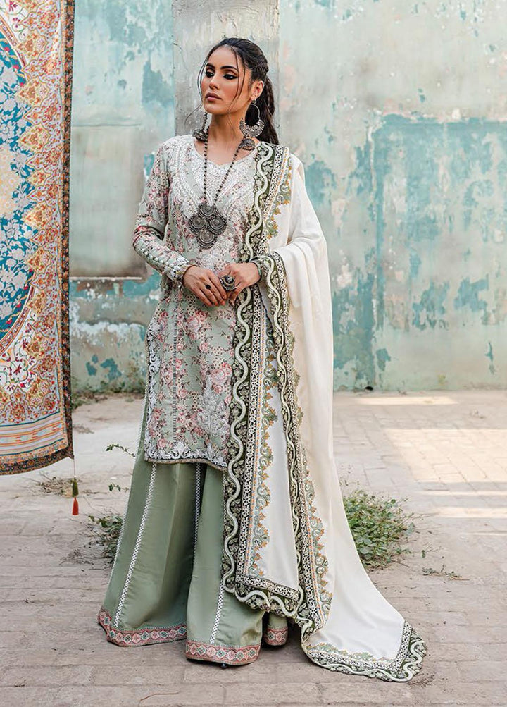 Sakhiyaan By Maria Osama Khan Embroidered  Suits Unstitched 3 Piece MOK22S MS-05 Nagina - Winter Collection