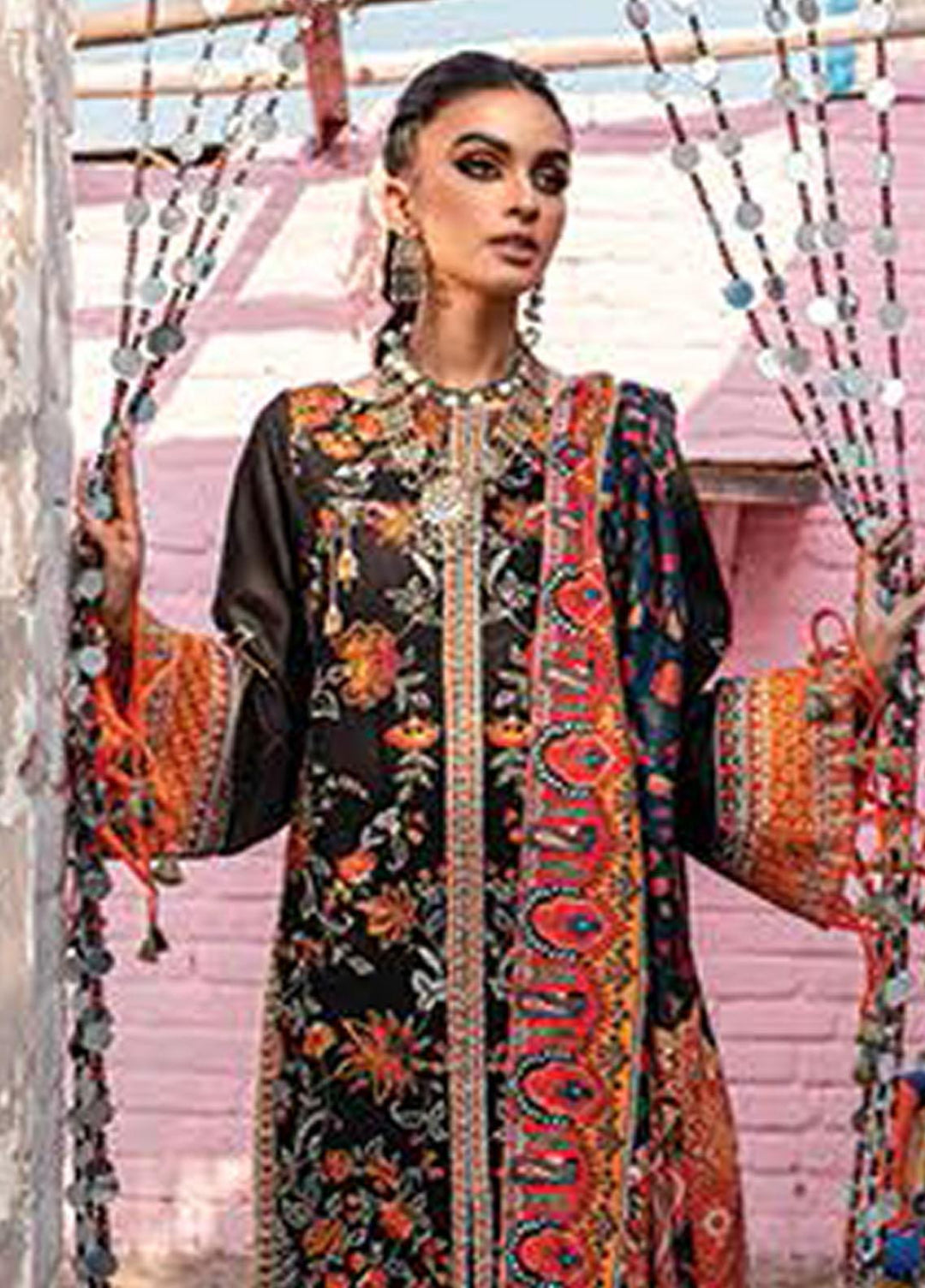 Sakhiyaan By Maria Osama Khan Embroidered  Suits Unstitched 3 Piece MOK22S MS-06 Koyal - Winter Collection
