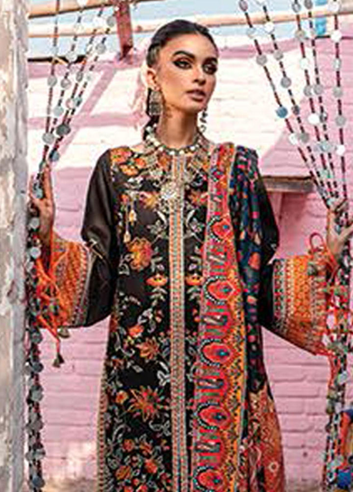 Sakhiyaan By Maria Osama Khan Embroidered  Suits Unstitched 3 Piece MOK22S MS-06 Koyal - Winter Collection