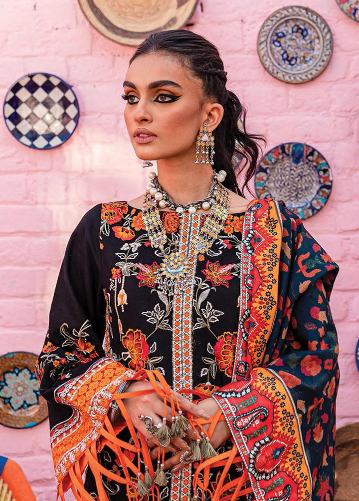 Sakhiyaan By Maria Osama Khan Embroidered  Suits Unstitched 3 Piece MOK22S MS-06 Koyal - Winter Collection