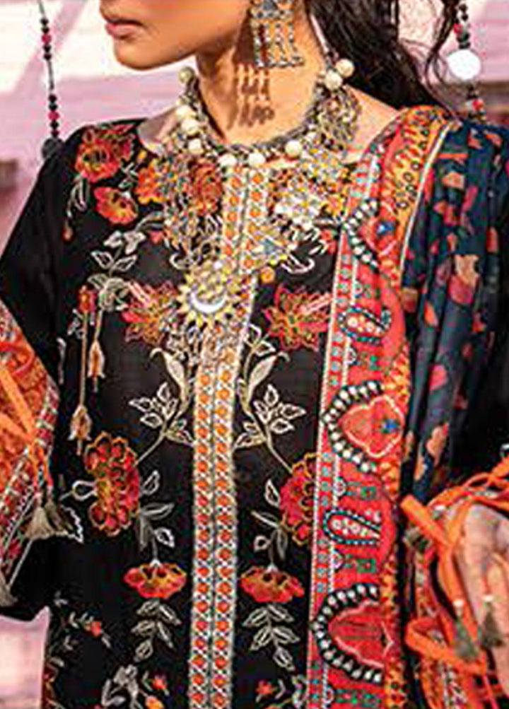 Sakhiyaan By Maria Osama Khan Embroidered  Suits Unstitched 3 Piece MOK22S MS-06 Koyal - Winter Collection