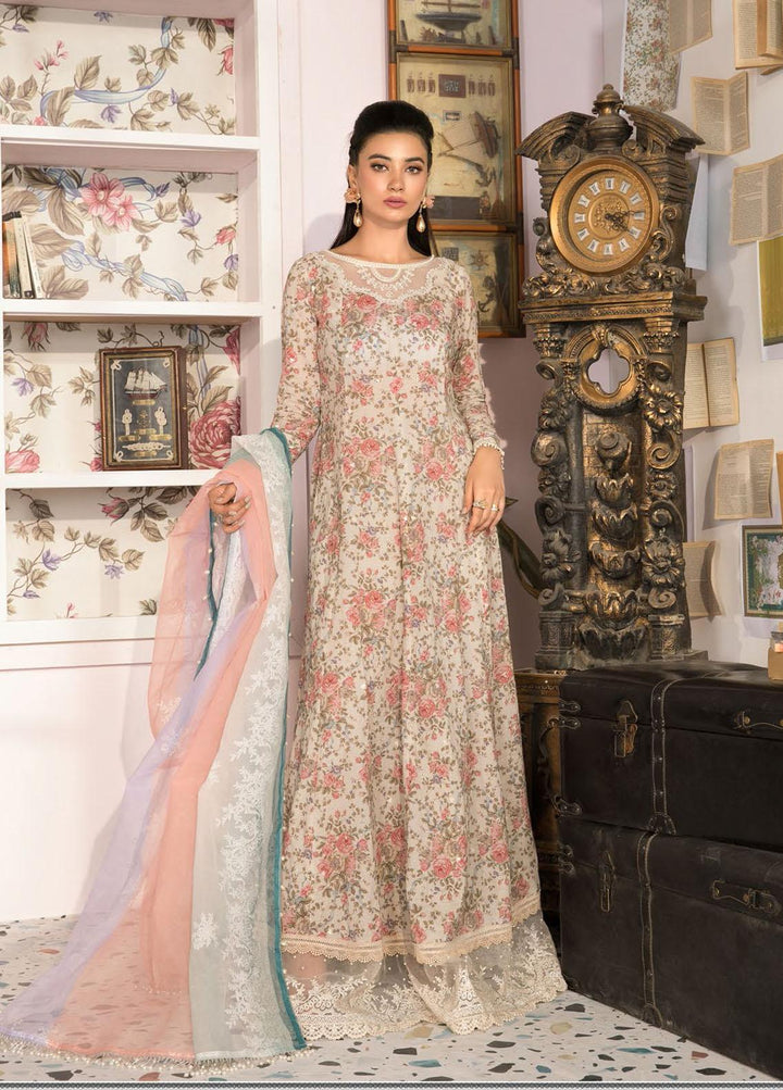 Mprints By Maria B Printed Lawn Suits Unstitched 3 Piece MB21-MP2 1102-A - Summer Collection