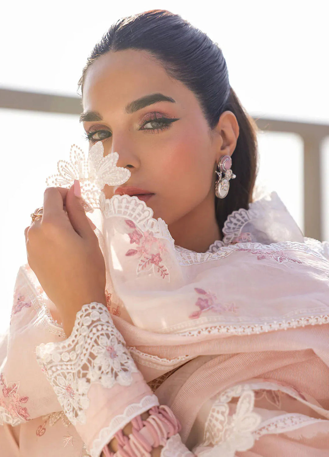 Marine by Faiza Faisal Embroidered Lawn Suit Unstitched 3 Piece FFX25LL Maria - Summer Collection